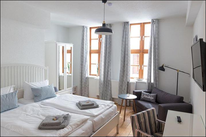 Markt Eins Gaestezimmer Schoppenstedt ภายนอก รูปภาพ